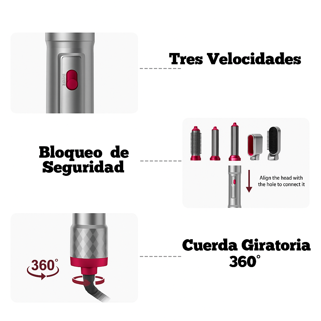 NUEVO Estilizador 5 en 1 - NOVASTYLER