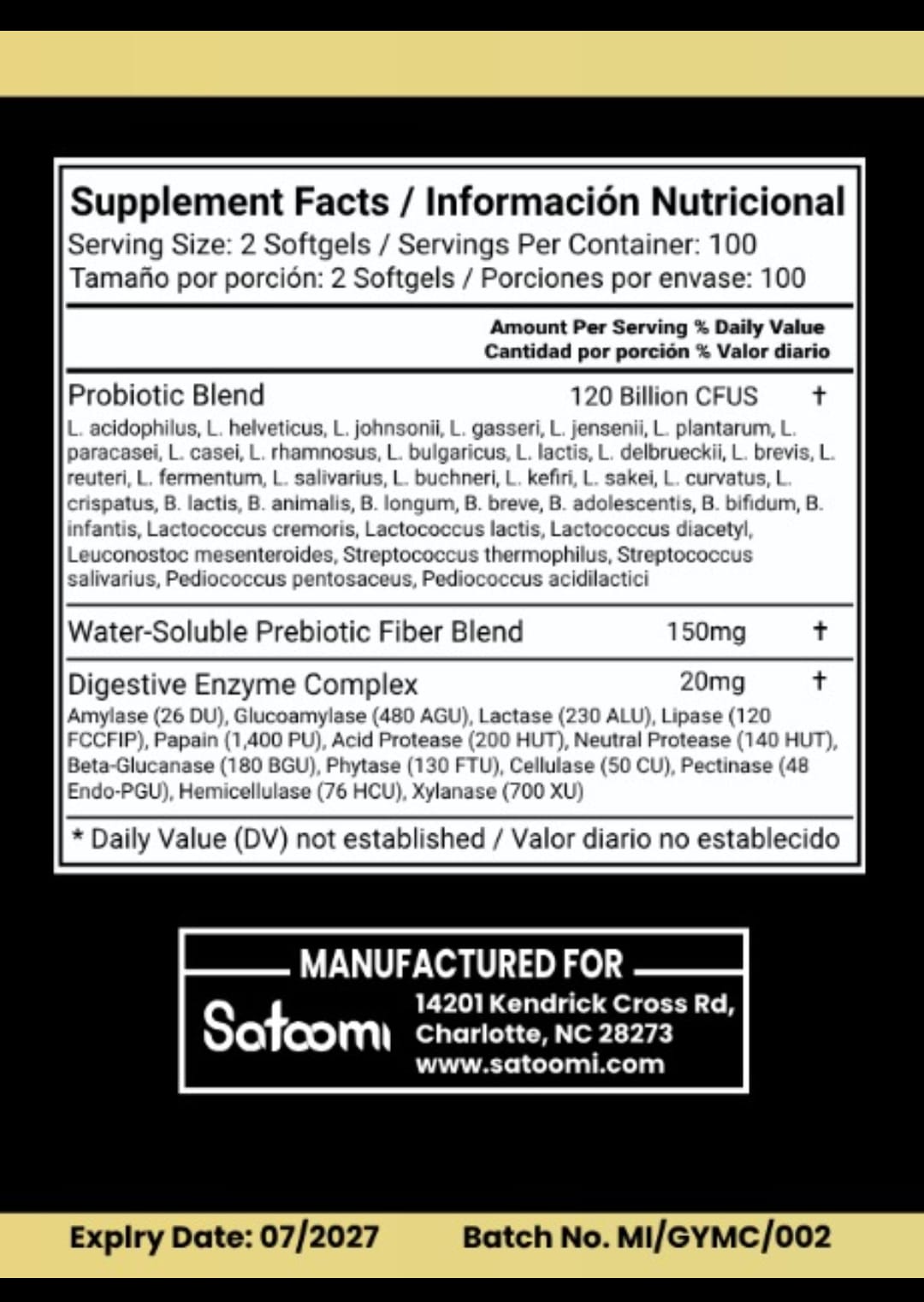 NUEVO PREBIOTICOS & PROBIOTICOS PREMIUM